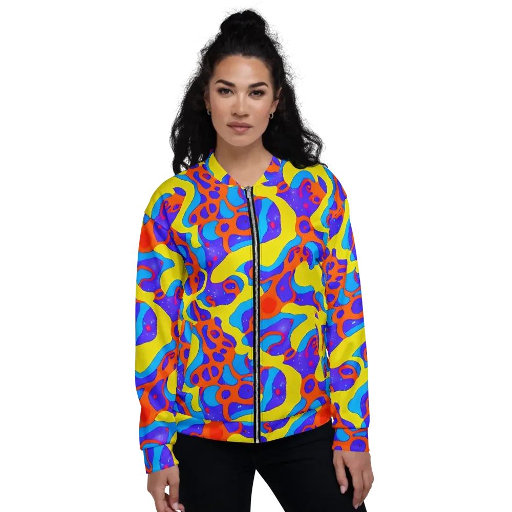 Elmyr's Enigma on Bomber Jacket — Front