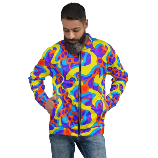 Elmyr's Enigma on a Bomber Jacket