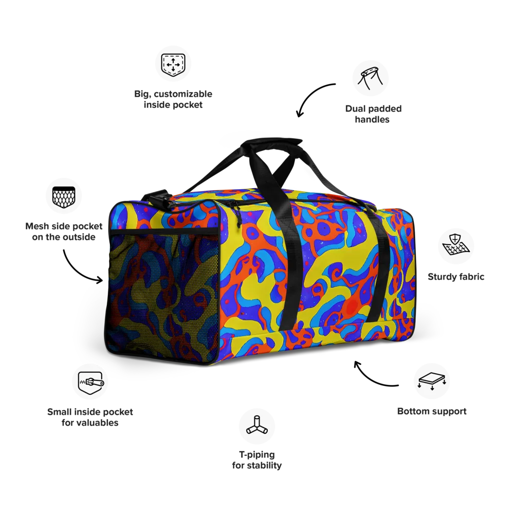 Elmyr's Enigma on Duffle Bag — Right Front