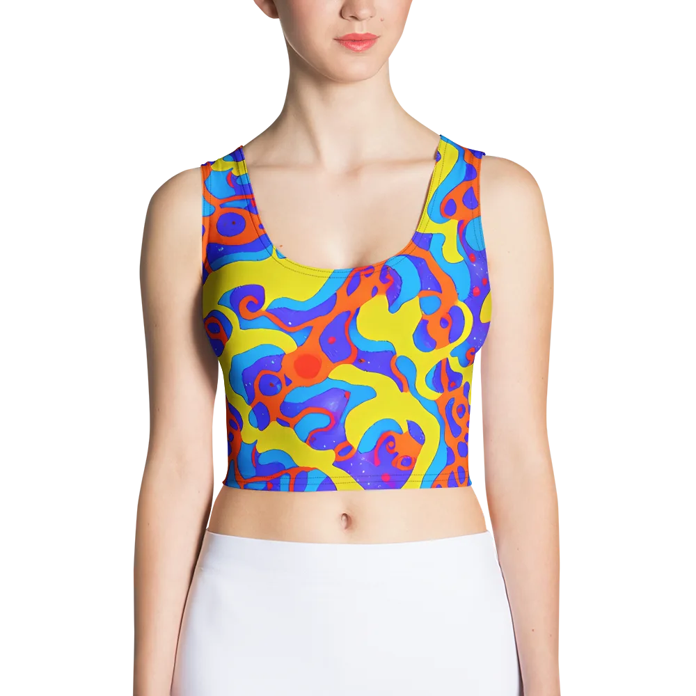 Elmyr's Enigma on Crop Top — Front