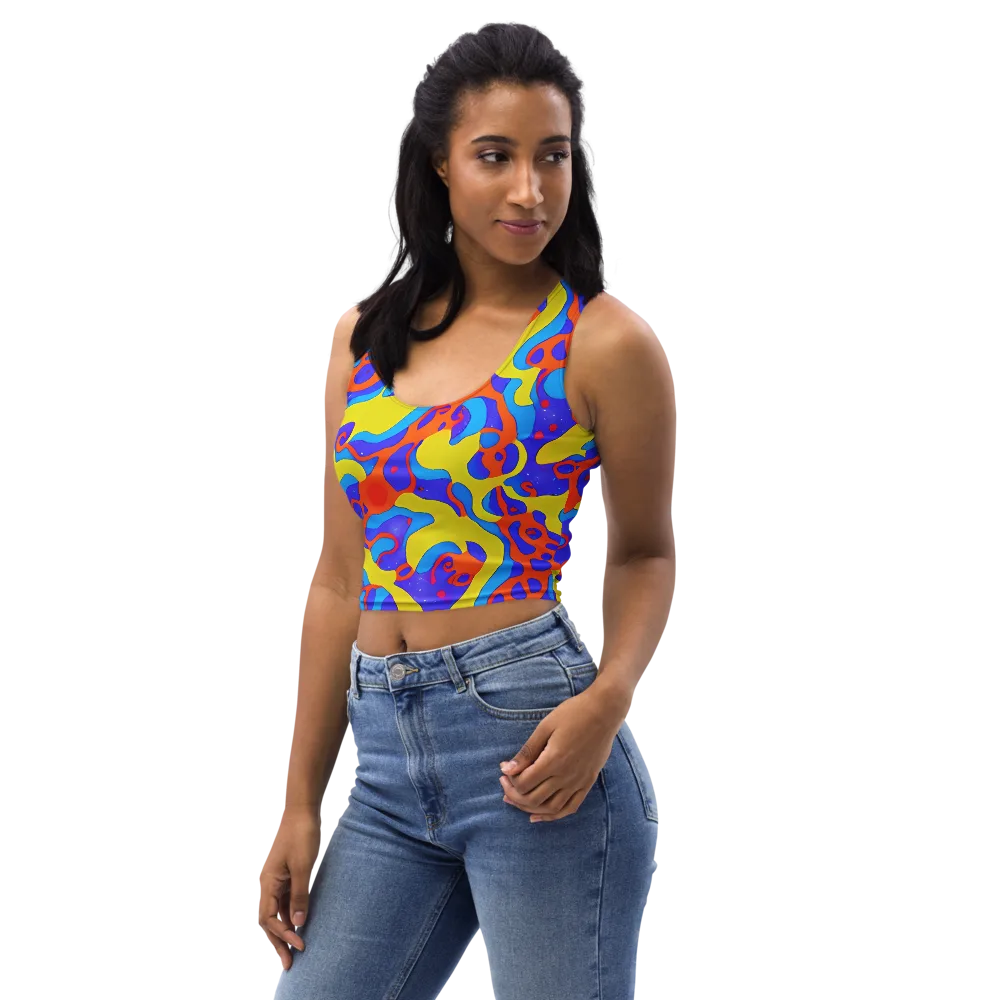 Elmyr's Enigma on Crop Top — Left Front
