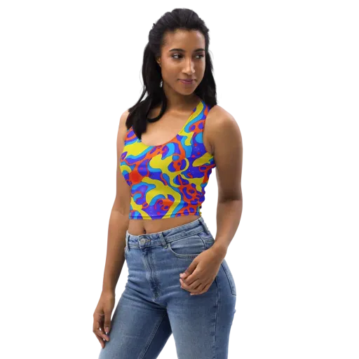 Elmyr's Enigma on a Crop Top