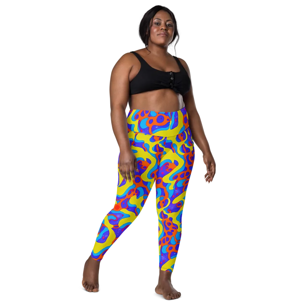 Elmyr's Enigma on Leggings with Pockets — Front