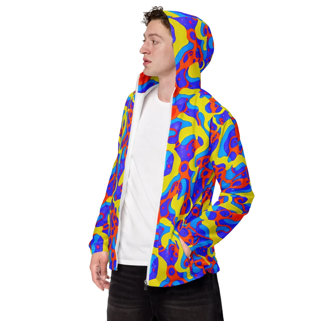 Elmyr's Enigma on Men's Windbreaker — Left Front