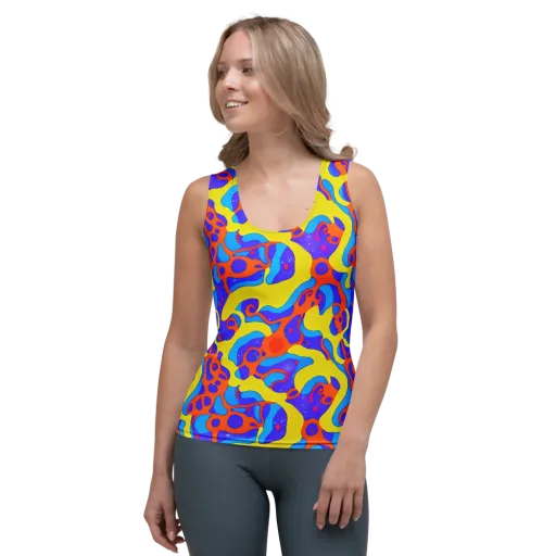 Elmyr's Enigma on a Women's Tank Top