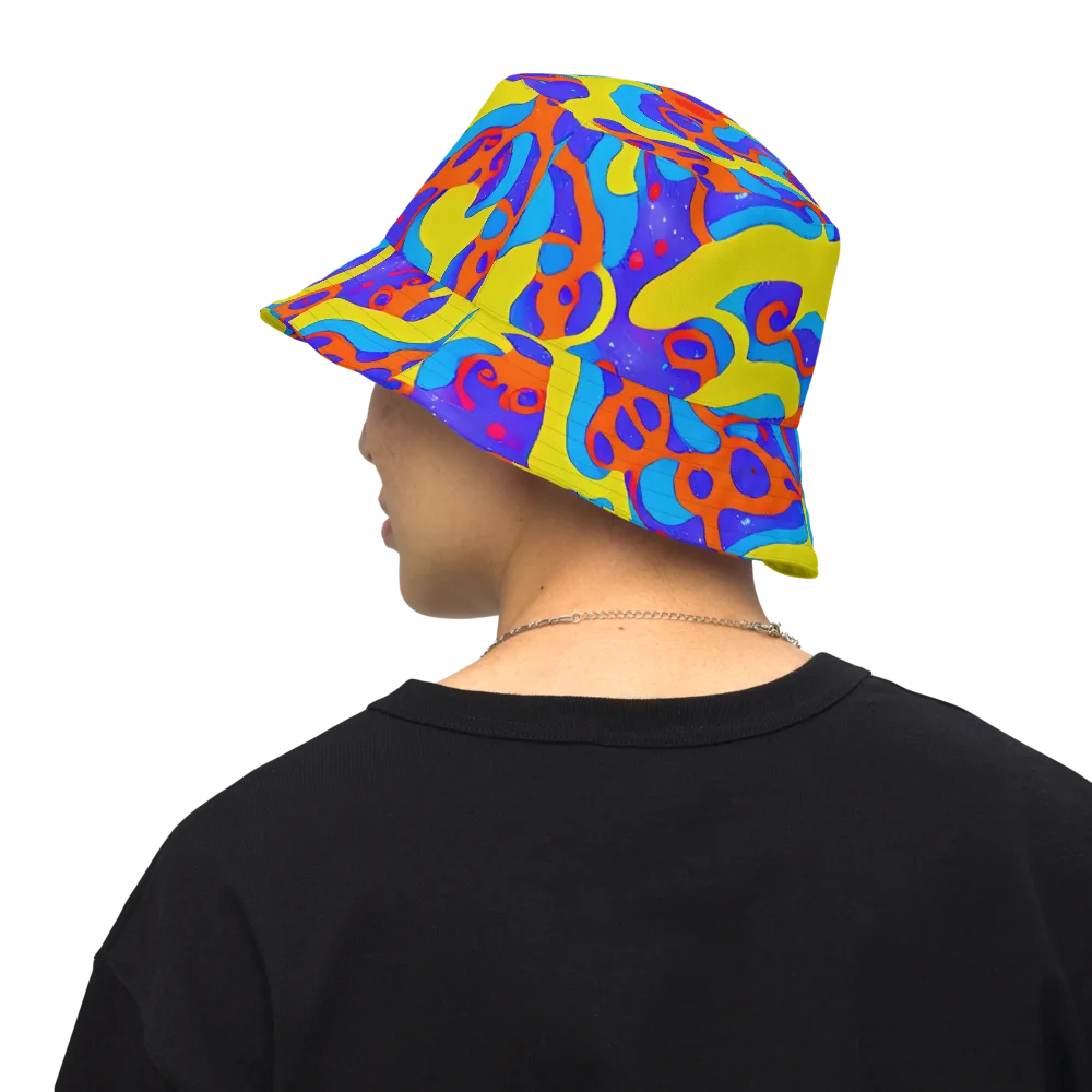Elmyr's Enigma on Reversible Bucket Hat — Back Inside