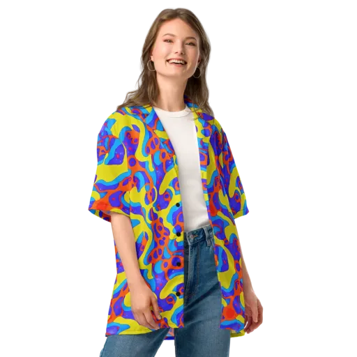 Elmyr's Enigma on a Button Shirt