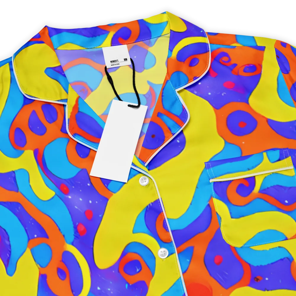 Elmyr's Enigma on Women's Short Sleeve Pajama Top — Product details