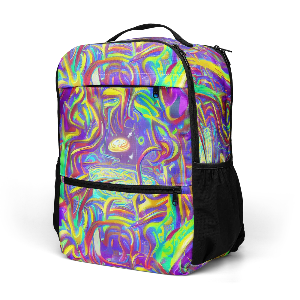 Daliesque Drift on Utility Backpack — Left Front
