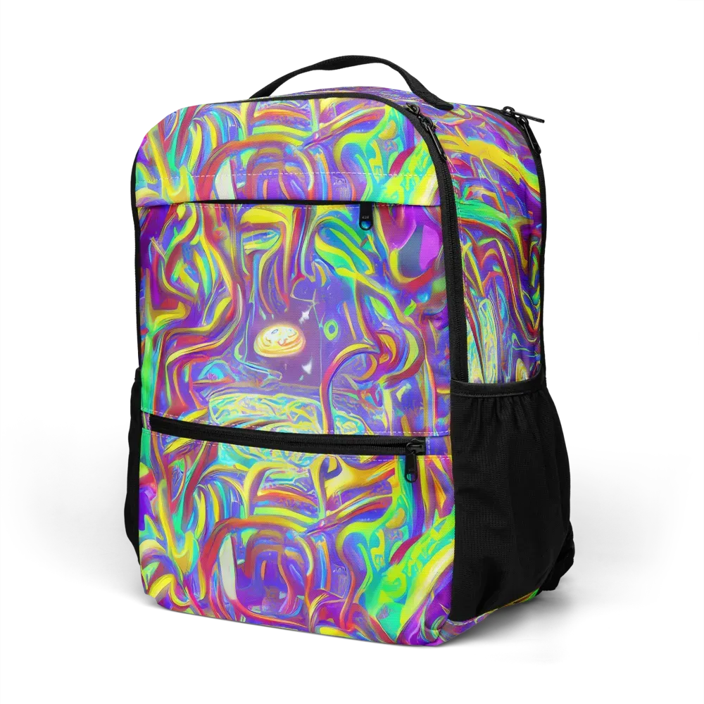 Daliesque Drift on Utility Backpack — Left Front