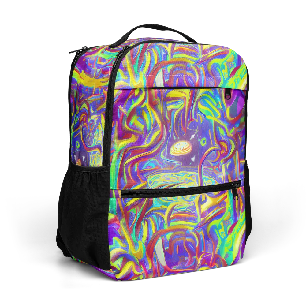 Daliesque Drift on Utility Backpack — Right Front