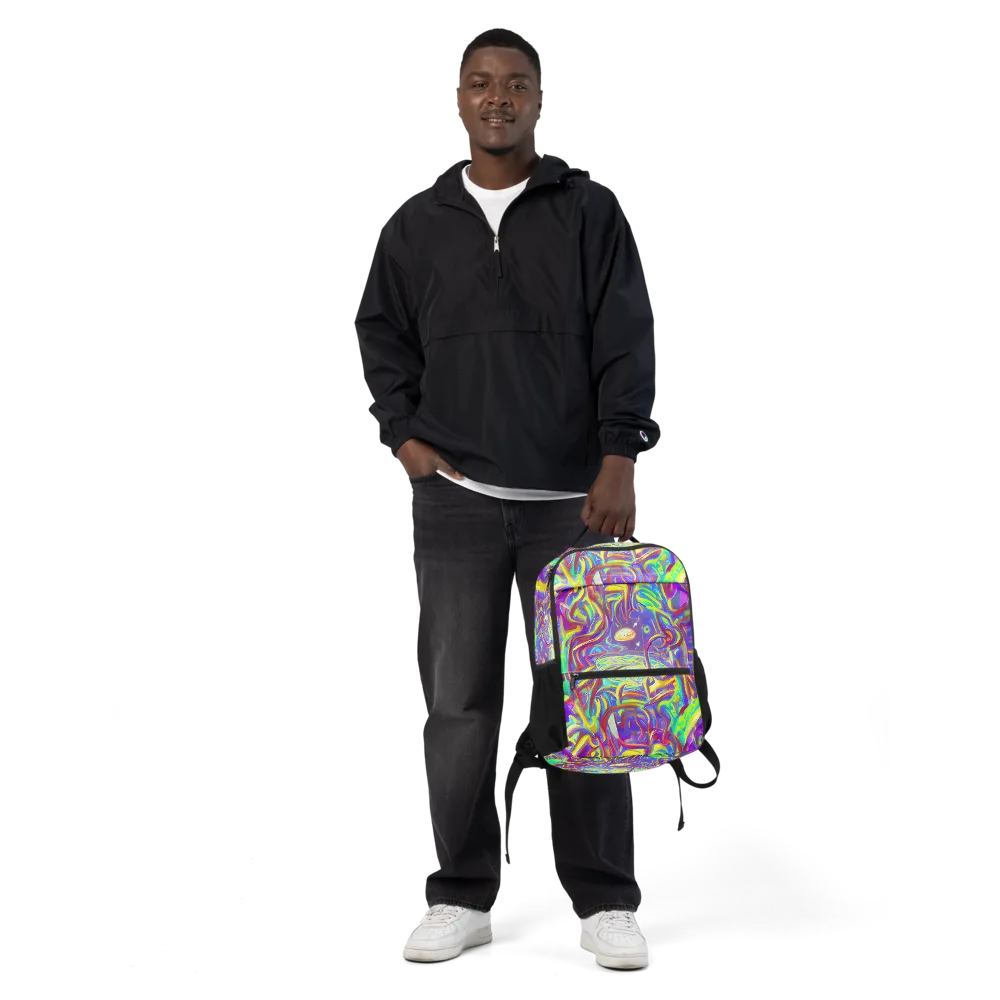 Daliesque Drift on Utility Backpack — Front