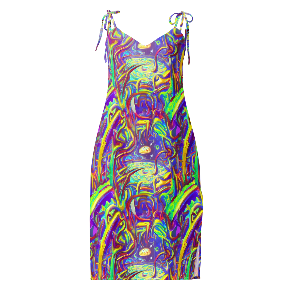 Daliesque Drift on Slip Dress — Front