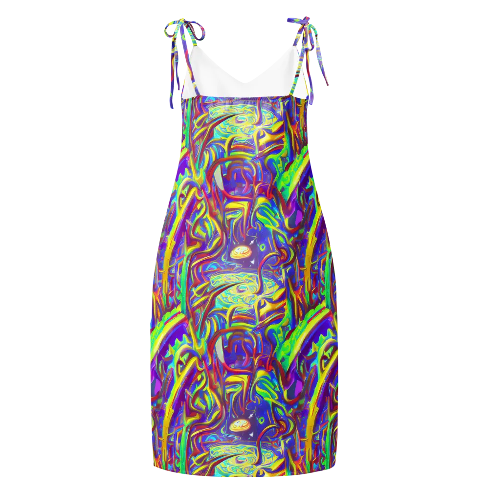 Daliesque Drift on Slip Dress — Back