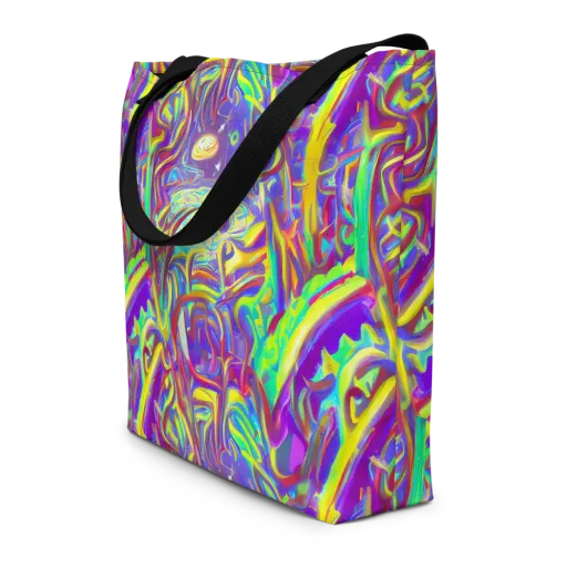 Daliesque Drift on a Large Tote Bag W/ Pocket