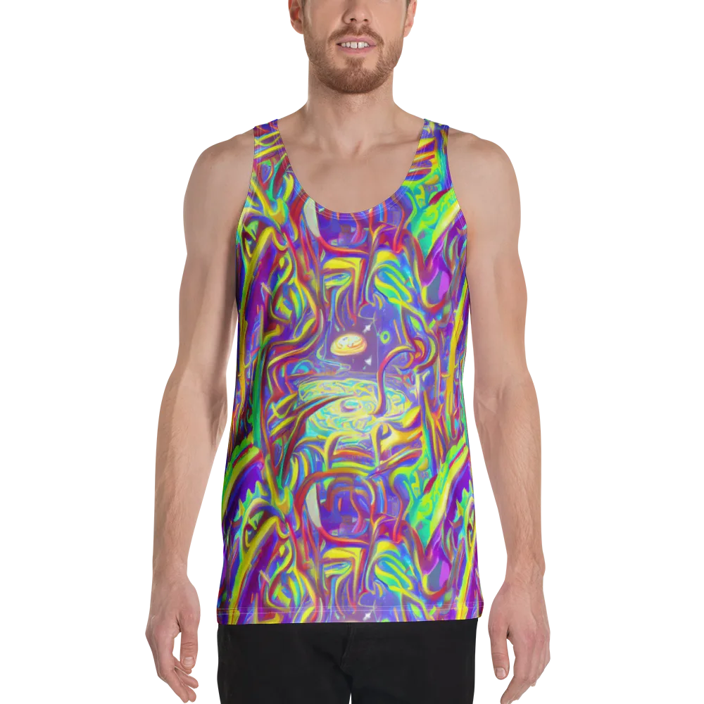 Daliesque Drift on Men's Tank Top — Front