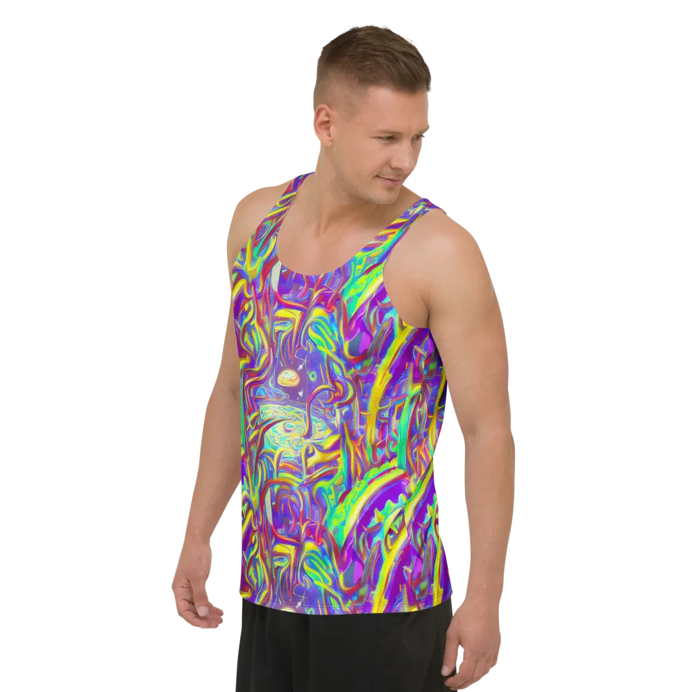 Daliesque Drift on Men's Tank Top — Left Front