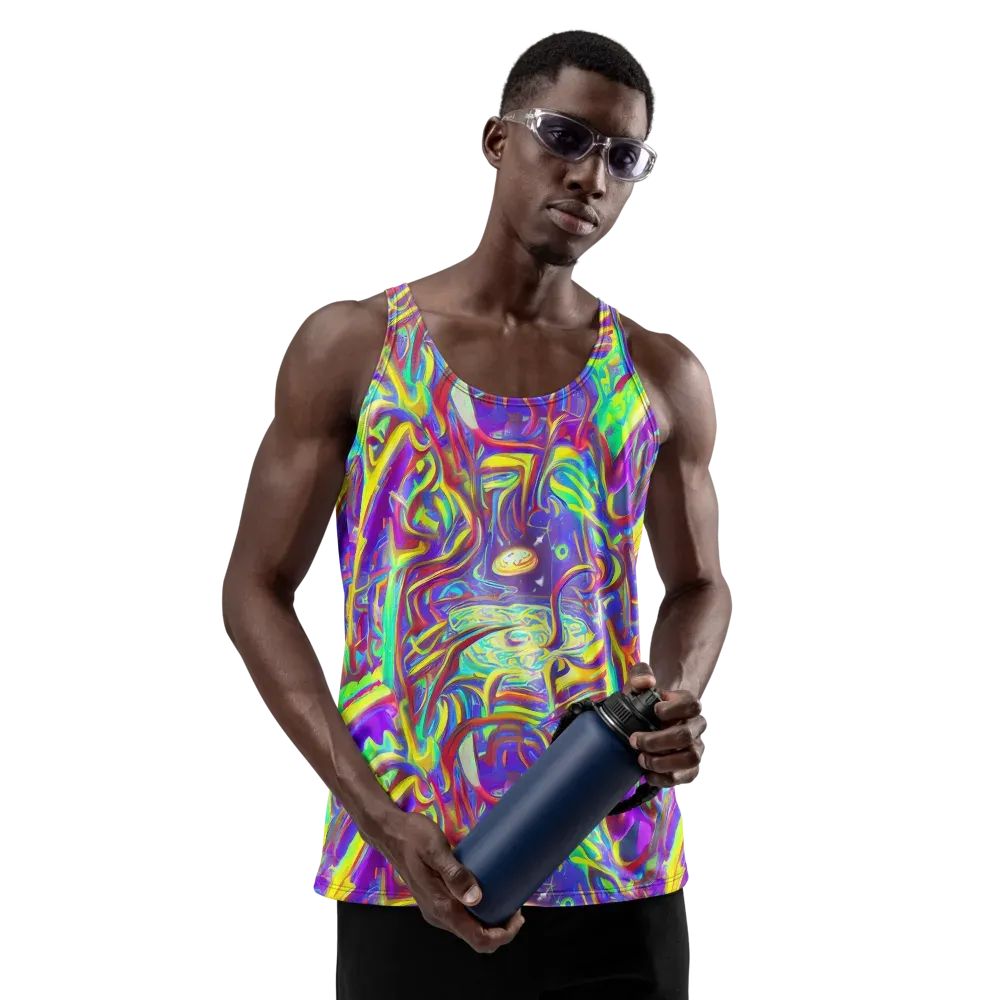 Daliesque Drift on Men's Tank Top — Front