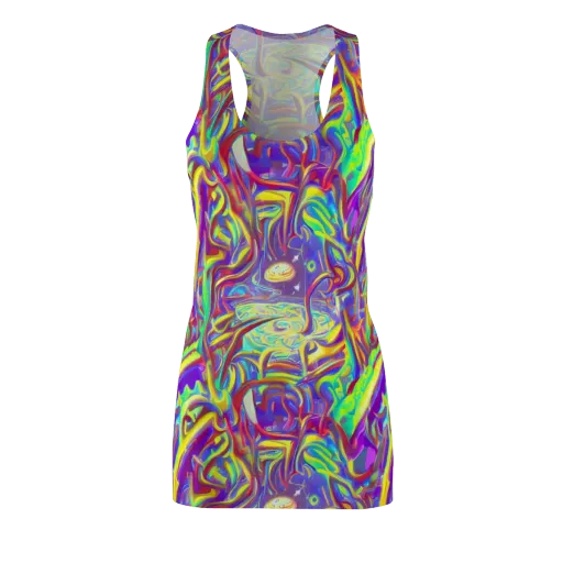 Daliesque Drift on a Racerback Dress