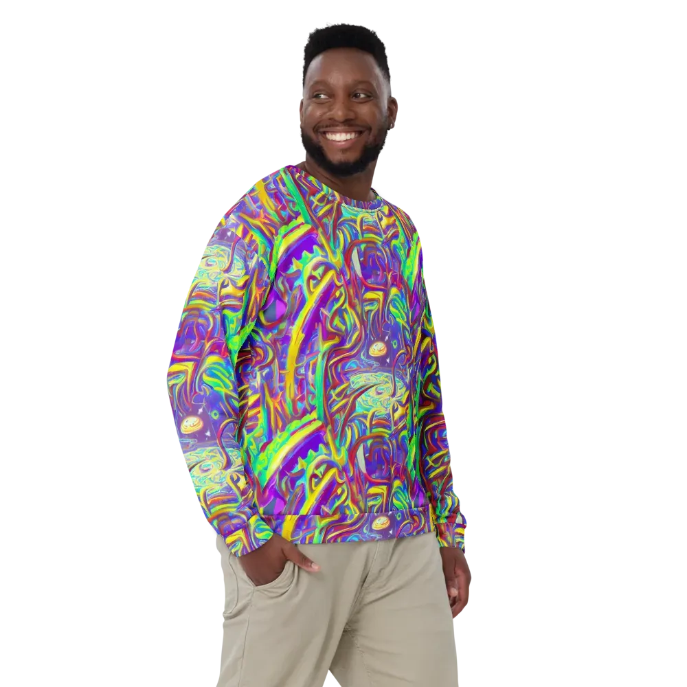 Daliesque Drift on Sweatshirt — Front