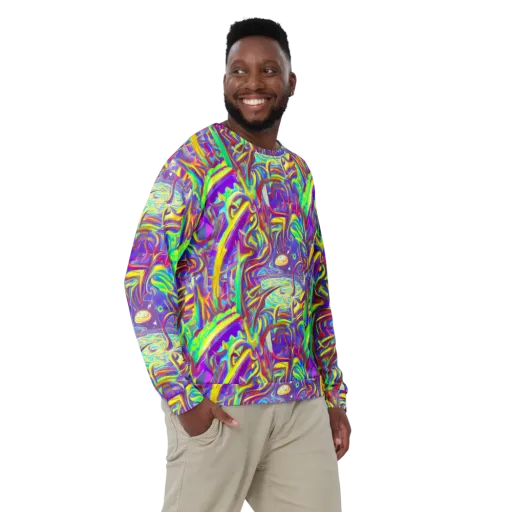 Daliesque Drift on a Sweatshirt