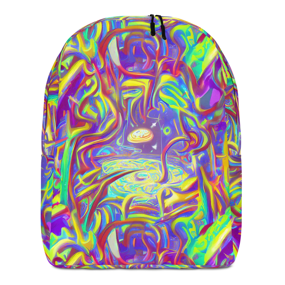 Daliesque Drift on Minimalist Backpack — Front