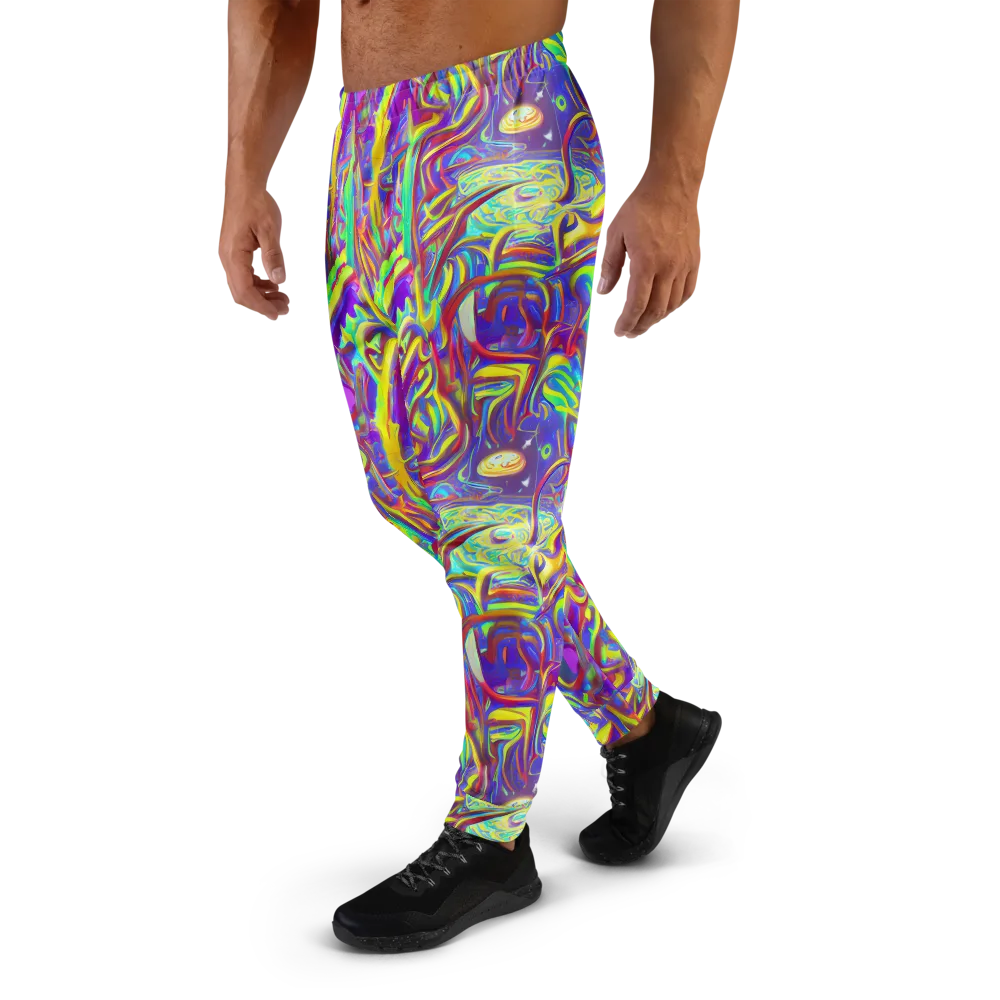 Daliesque Drift on Men's Joggers — Left