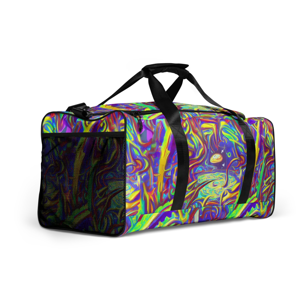 Daliesque Drift on Duffle Bag — Right Front