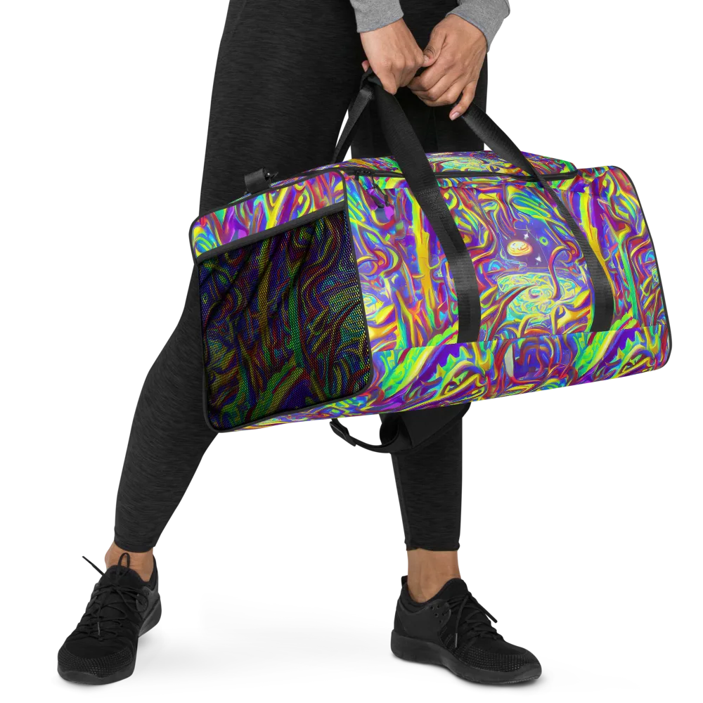 Daliesque Drift on Duffle Bag — Right Front