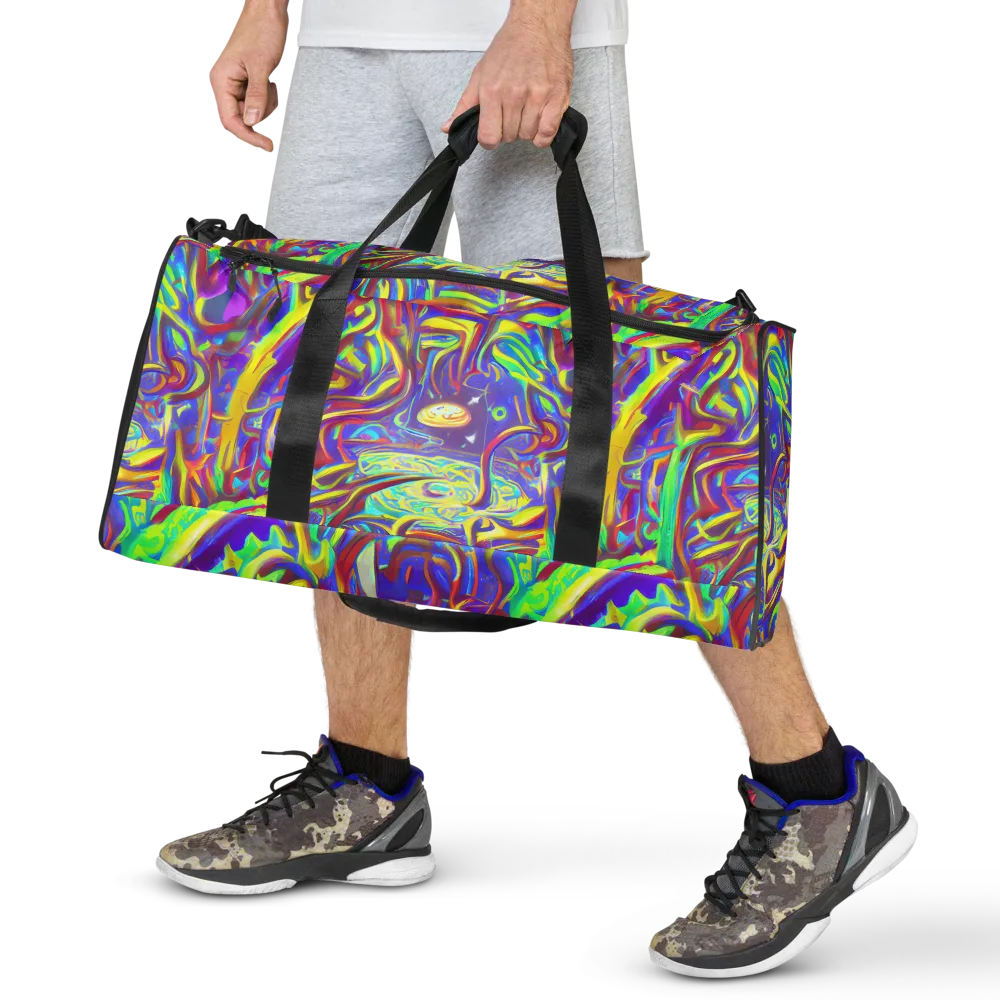 Daliesque Drift on Duffle Bag — Front