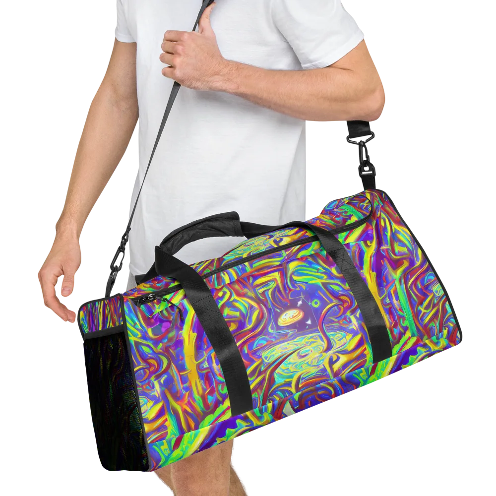 Daliesque Drift on Duffle Bag — Right Front