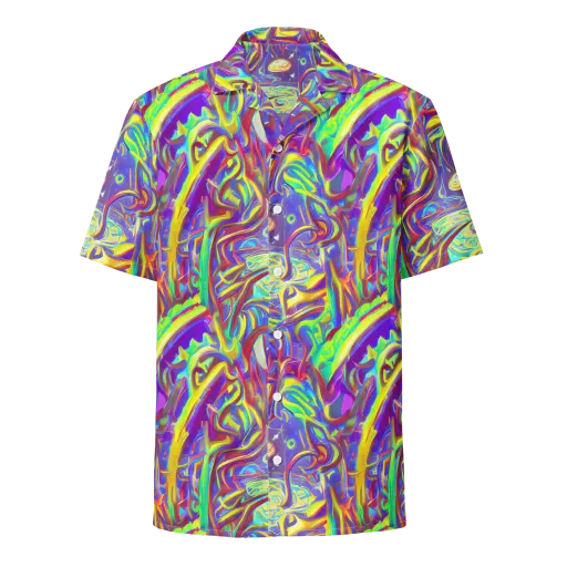 Daliesque Drift on a Button Shirt