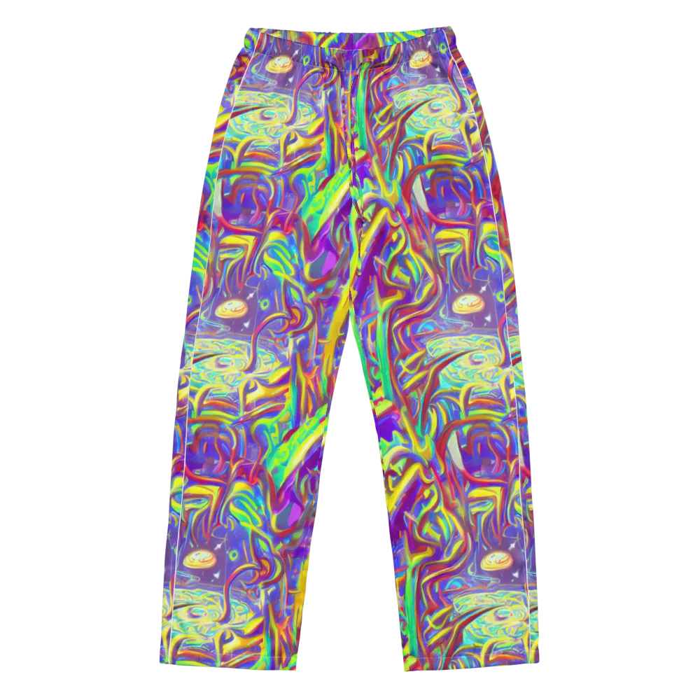 Daliesque Drift on Women's Pajama Pants — Front