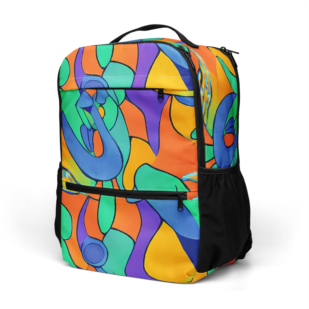 Archipenko Dream on Utility Backpack — Left Front