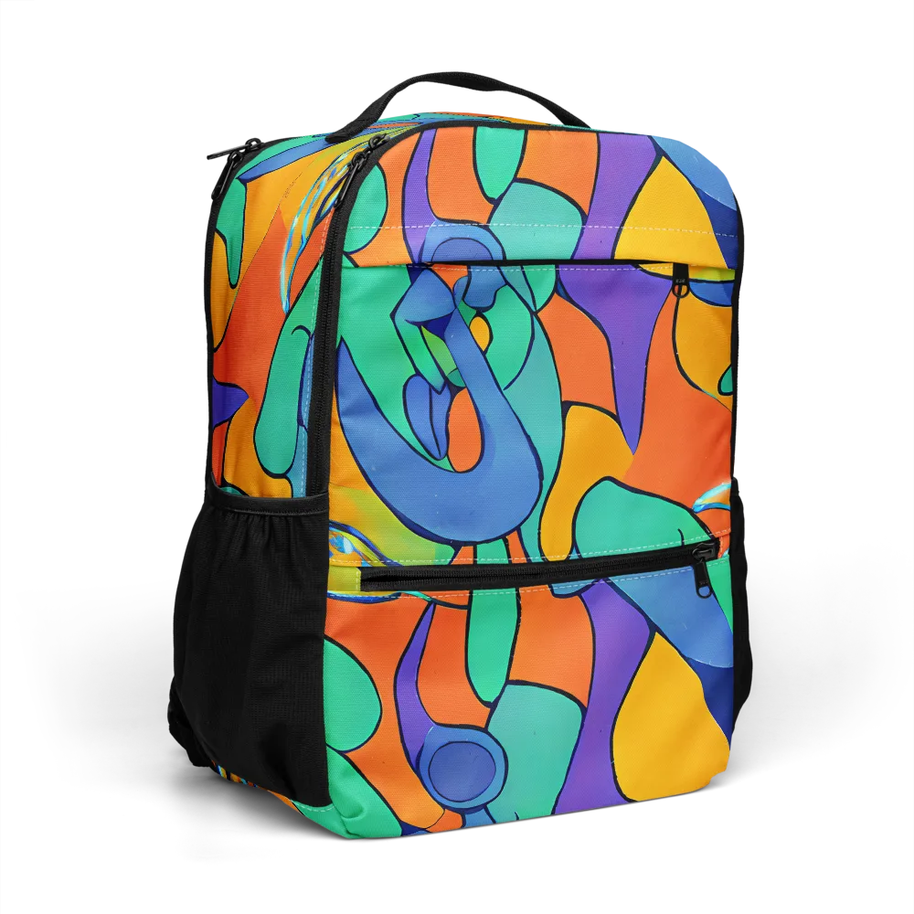 Archipenko Dream on Utility Backpack — Right Front