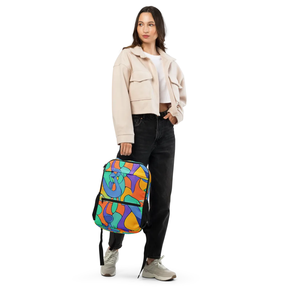 Archipenko Dream on Utility Backpack — Front