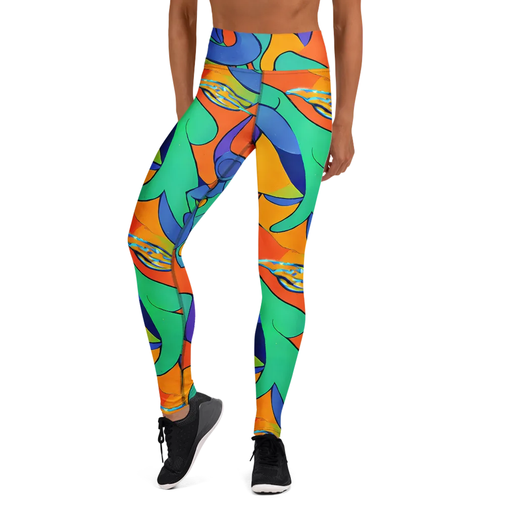 Archipenko Dream on Yoga Leggings — Front