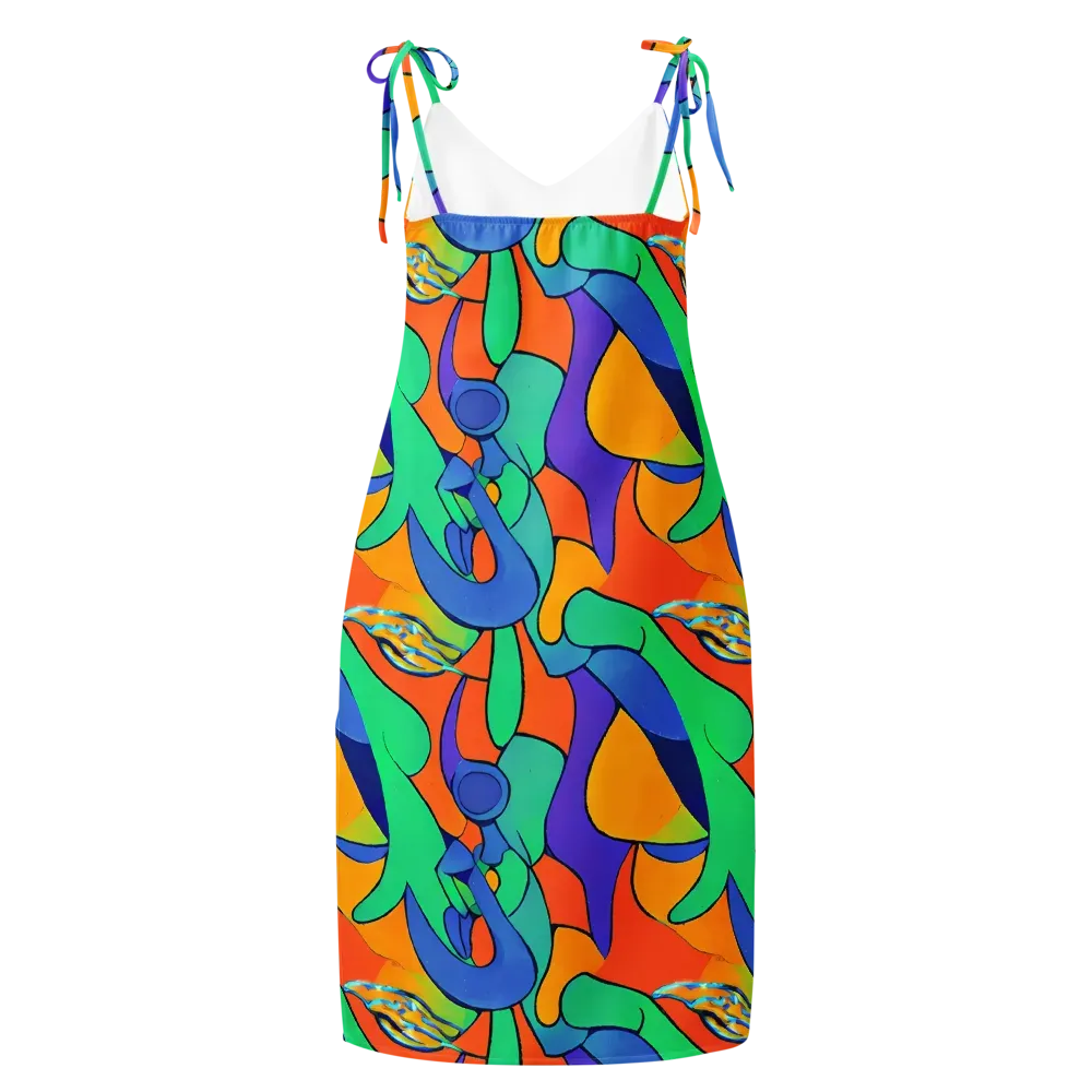 Archipenko Dream on Slip Dress — Back
