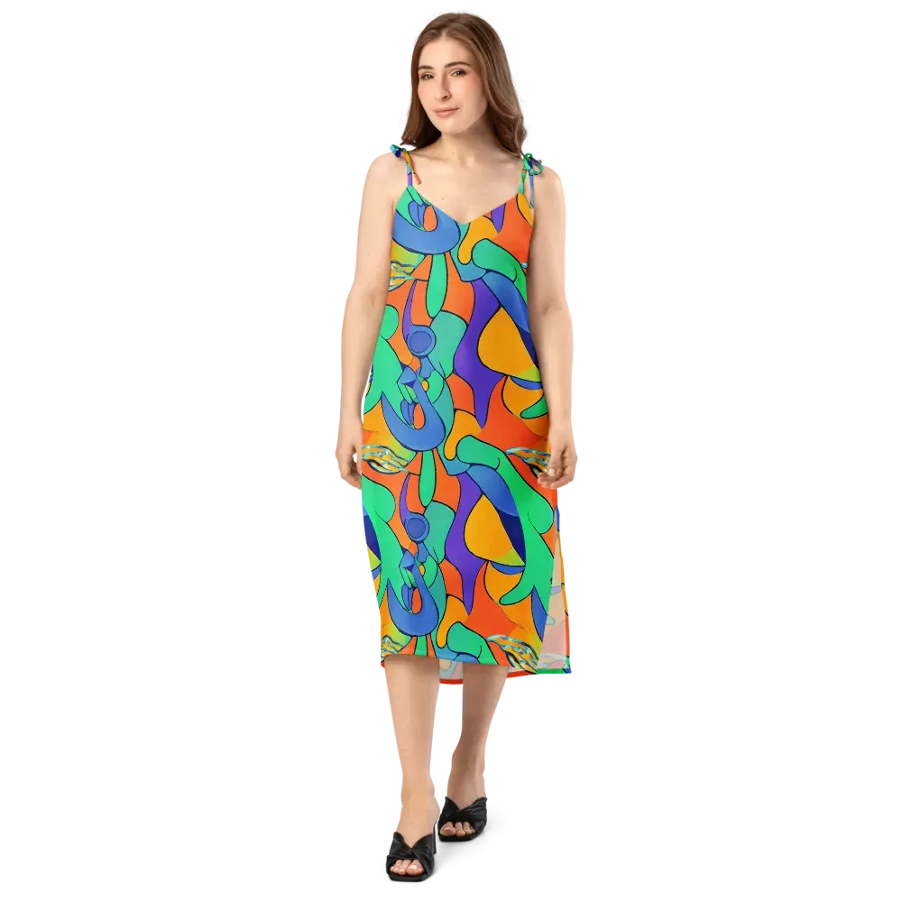 Archipenko Dream on Slip Dress — Front