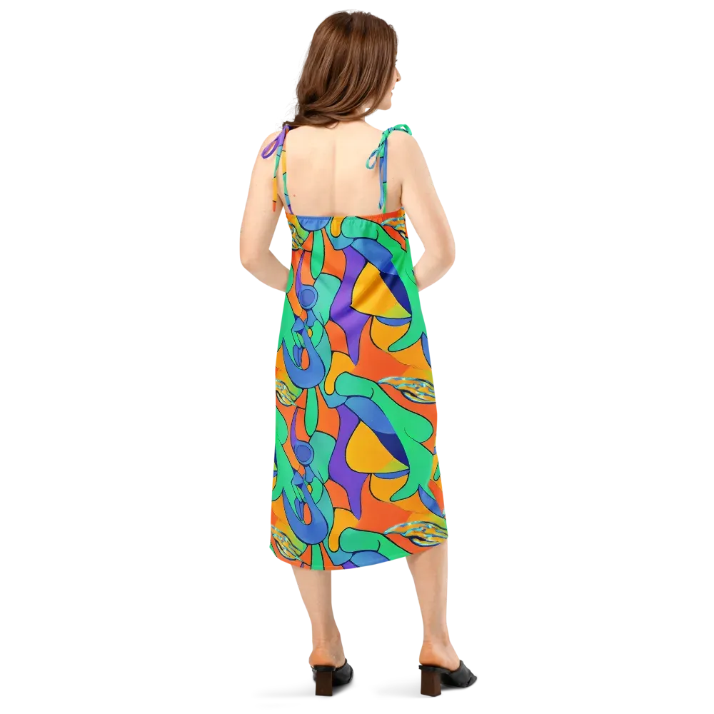 Archipenko Dream on Slip Dress — Back
