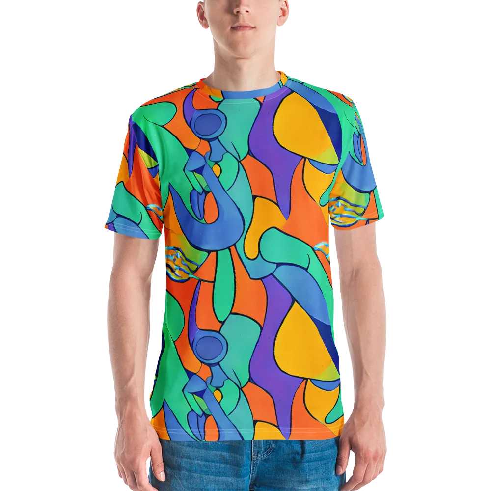 Archipenko Dream on Men's Crew Neck T-Shirt — Front