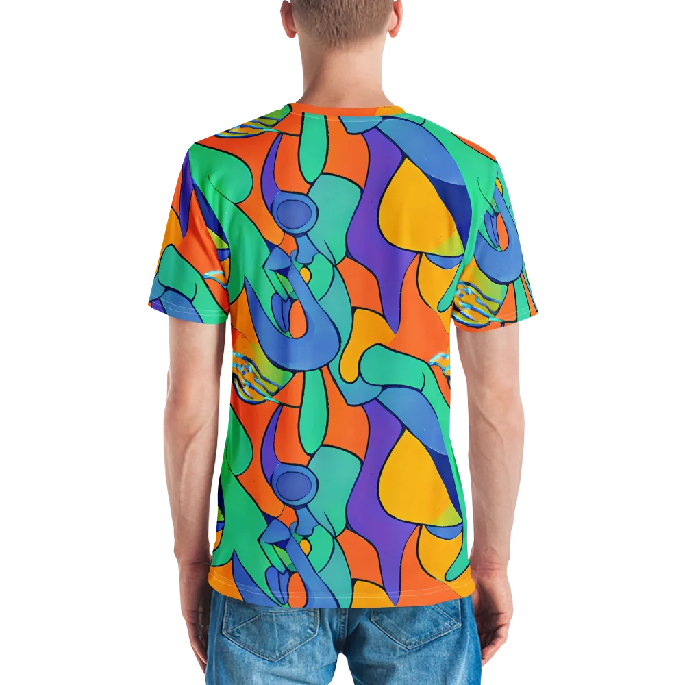 Archipenko Dream on Men's Crew Neck T-Shirt — Back