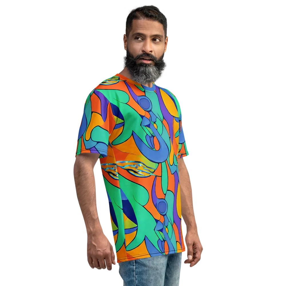Archipenko Dream on Men's Crew Neck T-Shirt — Right
