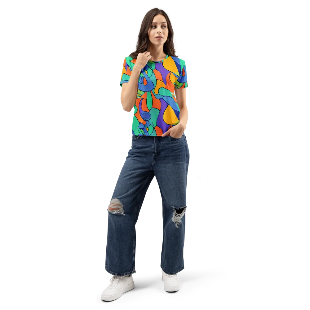 Archipenko Dream on Women's Crew Neck T-Shirt — Front