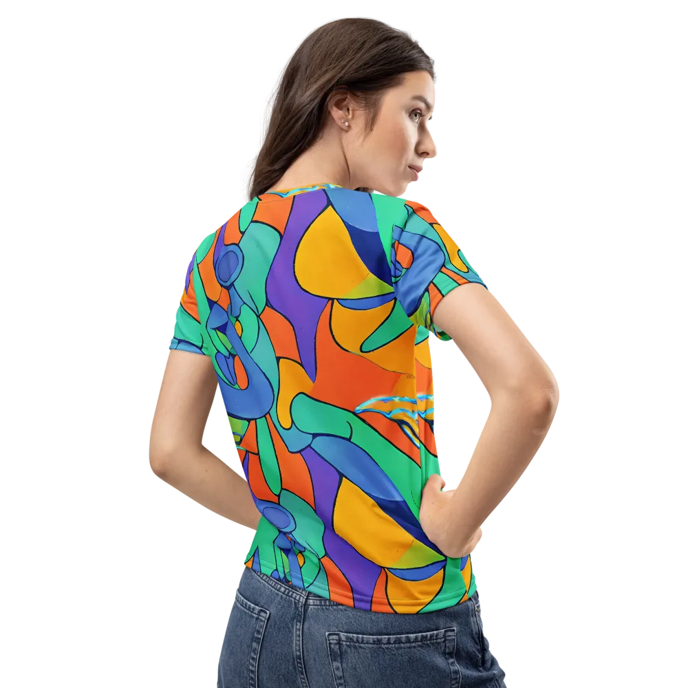 Archipenko Dream on Women's Crew Neck T-Shirt — Back
