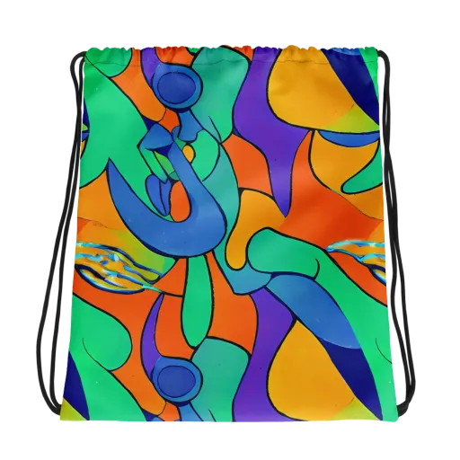 Archipenko Dream on a Drawstring Bag