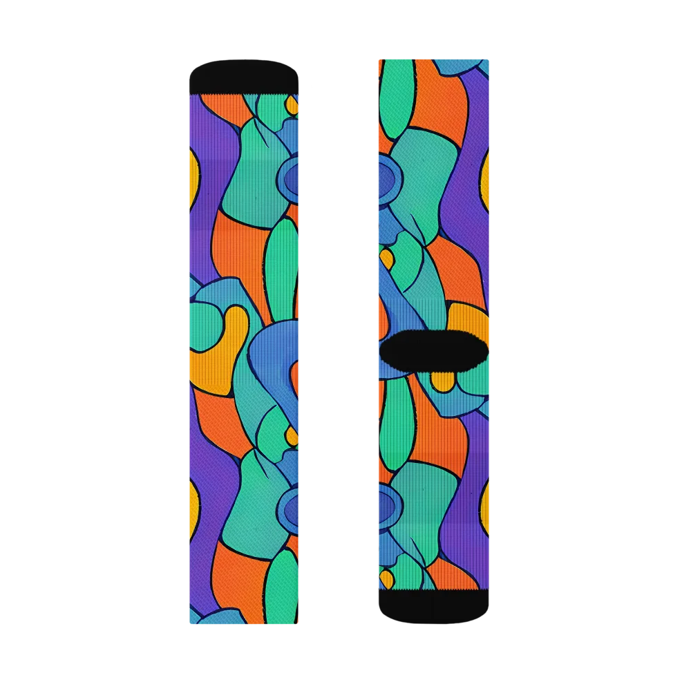 Archipenko Dream on Socks — Left Sock
