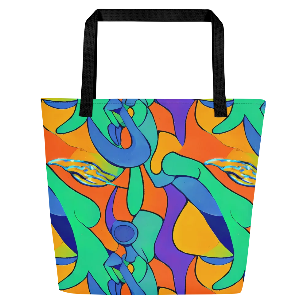 Archipenko Dream on Large Tote Bag W/ Pocket — Front