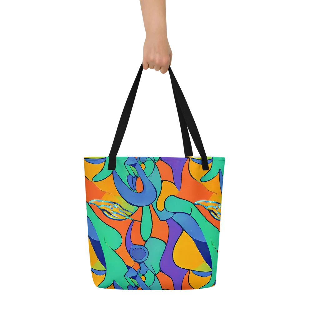 Archipenko Dream on Large Tote Bag W/ Pocket — Front