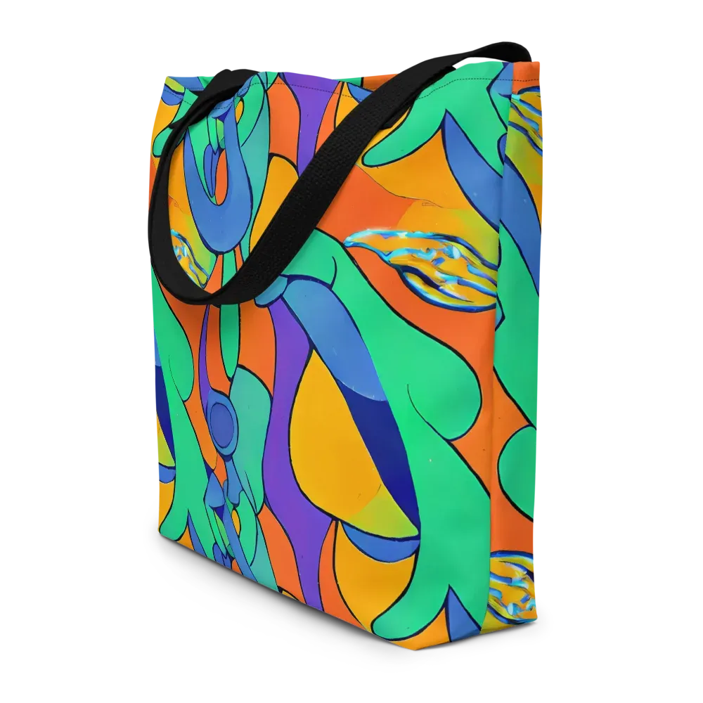 Archipenko Dream on Large Tote Bag W/ Pocket — Front